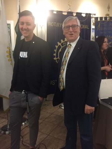 Celebrazione della Costituzione dell'Interact Club di Canosa